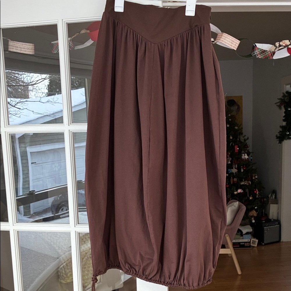 Zara Chocolate Brown Maxi Skirt